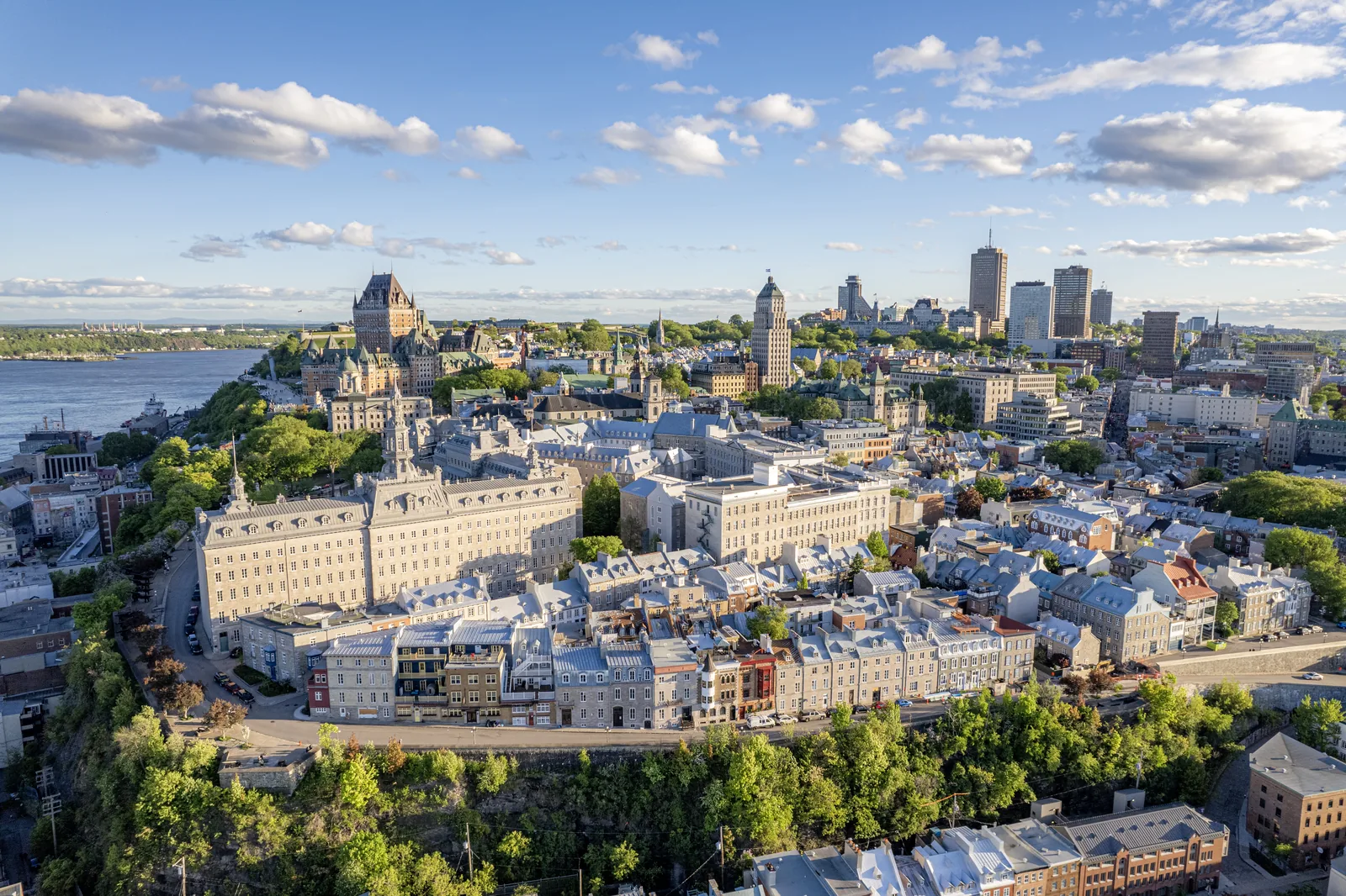 Le Vieux-Québec en fin de journée
